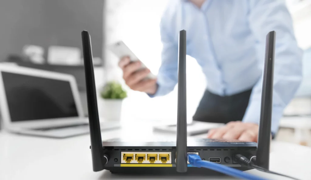 Réseau informatique wifi